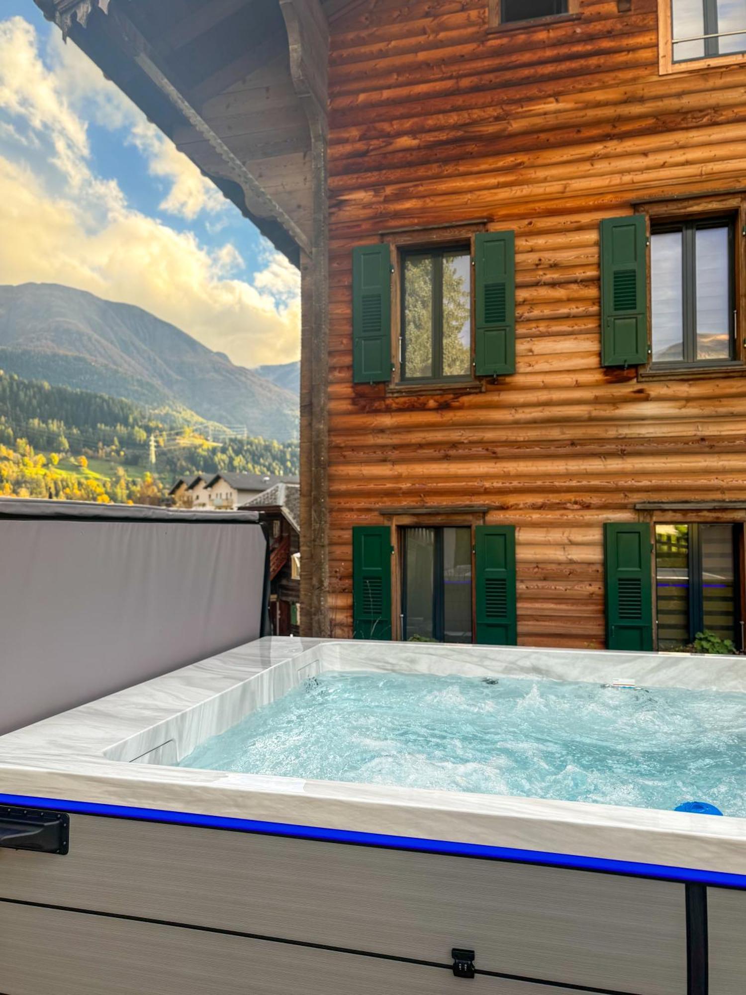 Zer Treichi Appartements Fiesch Eksteriør bilde